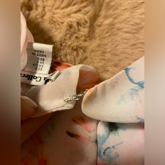 Dalia Collection beautiful blouse with water colour floral - Picture 4 of 6